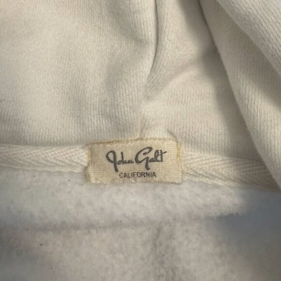 Brandy Melville White Zip-ip Hoodie - Picture 5 of 5